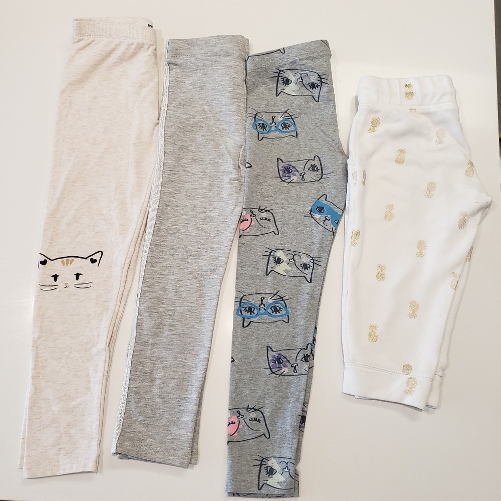 LOT girls leggings